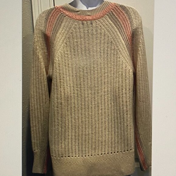 REISS BEIGE SWEATER SMALL EX COND - Picture 3 of 3